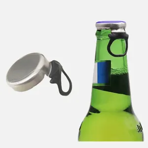 26mm 27mm 28mm Aluminum Pull Tab Cap With Colorful Plastic Handle thumbnail-2