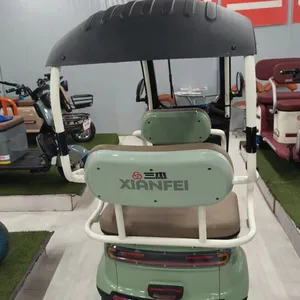800W 1000W Three Wheels Leisure Electric Tricycle Rickshaw EV Mobility Scooter Motor With Cabin Tuk Tuk thumbnail-1