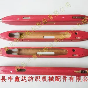Wooden Shuttle With Red Steel Paper For Silk Loom thumbnail-2