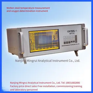 Supply of Molten Steel Oxygen and Carbon Content Detector, Mingrui Ckybxl-1 Mtoc Type Molten Steel Temperature and Oxygen Measuring Instrument thumbnail-1