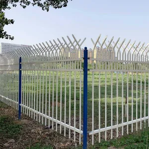 Anti-Rust Galvanized Steel Fence thumbnail-4