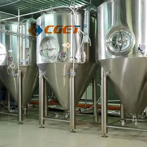 2500L-5000L Industrial Beer Brewery Plant With Fermentation Tank for Commercial Use thumbnail-5