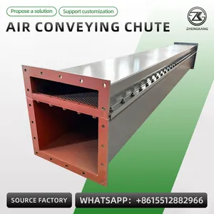 Air Slide Conveyor XZ Type Pneumatic Air Sliding Chute For Cement Fly Ash Powder thumbnail-1