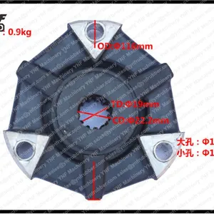 High-Quality Excavator Flexible Rubber Coupling Assy Hydraulic Pump Engine Drive Coupling thumbnail-5