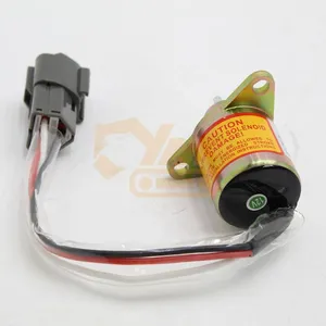 119233-77932 4TNV94 98 R60 DH60B Excavator Parts Flameout Switch Flameout Solenoid Valve 119233-77932 thumbnail-1