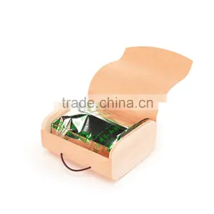 2016 Soft Wooden Packing Box for Food,round Box,wood Tea Box thumbnail-2