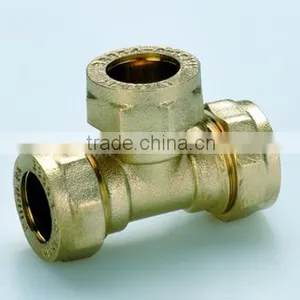Aluminum-plastic Multilayer Pipe and Fittings Double Ferrule Union Connector thumbnail-1