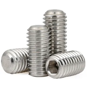 DIN 914 Hex Hexagon Socket Allen Tapered End Cone Point Set Screw Grub Bolt M3 M4 M5 M6 Fastener thumbnail-3