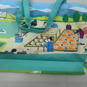 Full Color Environmental Cotton Bag thumbnail-2