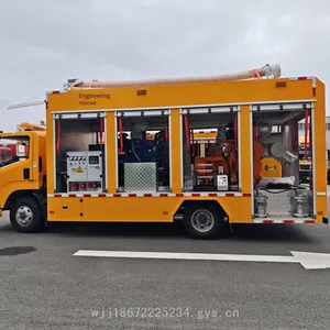 Emergency Rescue Vehicle and Emergency Drainage Vehicle Specifications and Models, Can be Equipped With Self-priming Centrifugal Pumps and Portable Submersible Pumps thumbnail-5