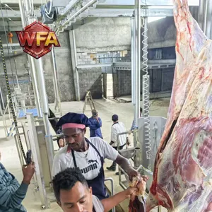 WFA Professional Cattle Slaughtering Line Equipment Cow Slaughter Machine Complete Sheep Killing Project for Factory thumbnail-2