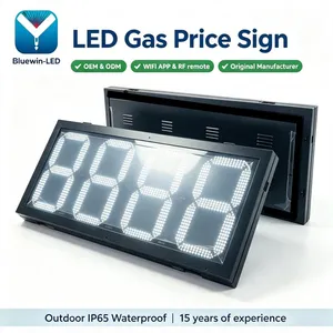 350W Control System Price Sign LED Fuel Price Sign for Gas Station 12