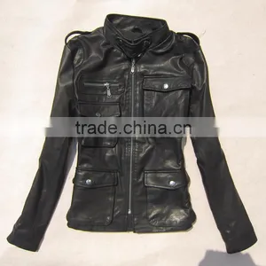 Women's Leather Jacket thumbnail-1