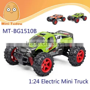 Minitudou High Speed RC Car 1:24 Scale 2.4Ghz Ratio 4WD All-Wheel-Drive Model Car MT-BG1510B Electric Mini Truck thumbnail-1