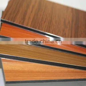 4mm Aluminum Composite Wall Wood Panels thumbnail-1