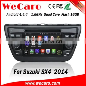 Wecaro WC-SU7058 7" Android 4.4.4 WIFI 3G Touch Screen Car Radio Gps for Suzuki Sx4 2014 With Dvd Player Bluetooth TV thumbnail-1
