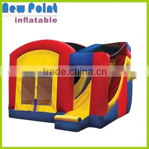 PVC High Quality Inflatablemoonwalk Bounce House for Kids thumbnail-1