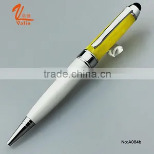 Innovative Design Colorful Acrylic Metal USB Ball Pen Supplier's Choice thumbnail-1