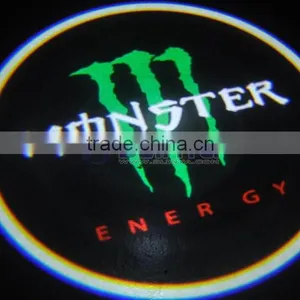 3M Sticker To Fix No Drilling High Brightness Auto Induction LED Car Logo Light thumbnail-2