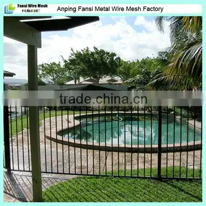1200H*2400W Flat Top Security 38x25mm Tubular Fencing thumbnail-4