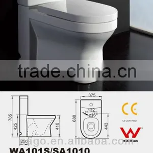Watermark Two- Piece Water Closet thumbnail-1
