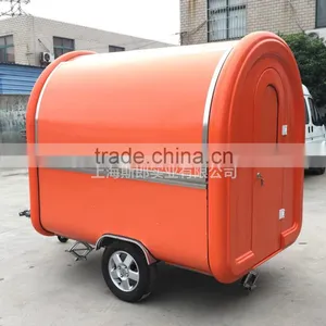 Orange 7.6*5.5ft Newest Food Trailer Food Cooking Van/Food Van Takeaway Trailer China's Outstanding Manufacturing Plant In Line thumbnail-6