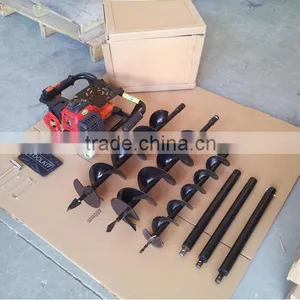 52cc Gasoline Earth Driller Machine With 100mm,150mm,200mm Bit thumbnail-6