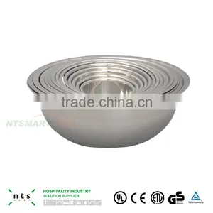 High Quality Hotel and Kitchen Stainless Steel 201 Bowl Container thumbnail-3