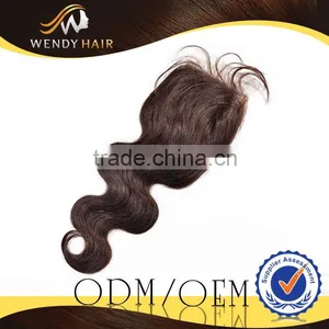 EXPORTERS IN CHENNAI Highly Trend Cuticle Aligned China Supplier Indian Remy Lace Closure thumbnail-1