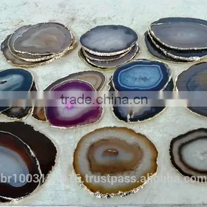 Agate Gold Coasters thumbnail-1