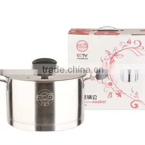 24cm Stainless Steel Cooking Pot Soup Pot thumbnail-1