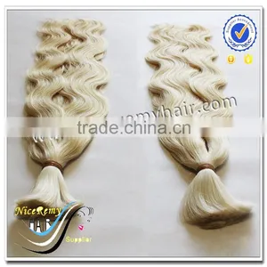Wholesale European Bulk Hair for Braiding 100% Human Hair Braiding Hair for Wig Making thumbnail-1