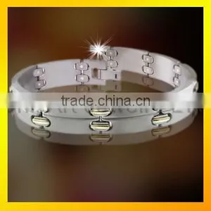 Stainless Steel Charm Bracelet Good Quality 2016 Custom Bangle Bracelet thumbnail-5