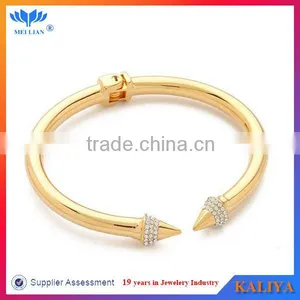 Gold Plated Imitation Fancy Tanishq Bangles Designs thumbnail-1