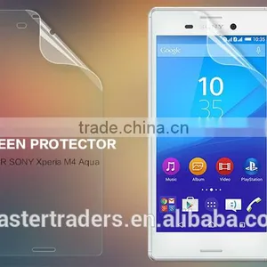 Original NILLKIN Frosted Anti-glare Super Clear Screen Protector Protective Film For Sony Xperia M4 Aqua MT-3552 thumbnail-1