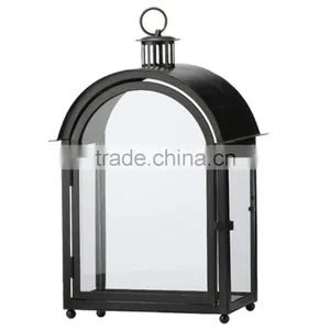 Candle Lantern Black Finish ST-1243 thumbnail-1