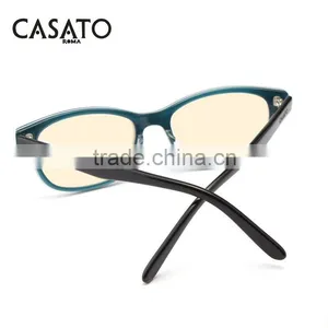 High Quality New Fashion Unisex Anti Blue Computer Glasses D1103 Acetate Glasses thumbnail-3