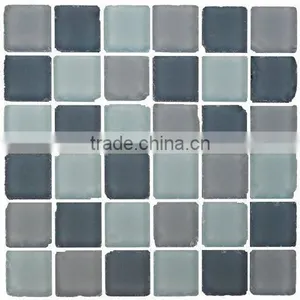 12''X12'' Grey Blend Tumbled 48 Mosaic thumbnail-1