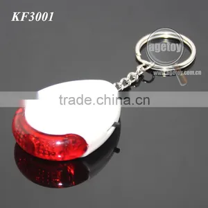 Promotional High Quality Anti-Lost Finder Sensor Alarm Whistle LED Light Electric Keychain Keyfinder thumbnail-4