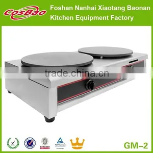 Commercial Double Heads Electric Crepe Maker Pancake Machine With CE Approval 400mm Plates thumbnail-3