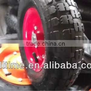 High Quality Manufacturer Rubber Tire 13 x 4 - 6 Wheels and Axels thumbnail-4