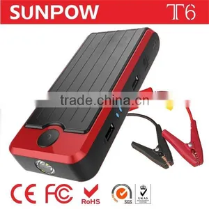 SUNPOW Portable Power Bank 12v Dual Usb Car Charger Jump Starter thumbnail-3