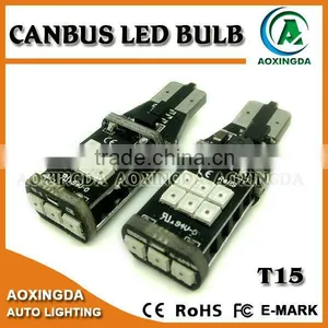 Erroe Free 15W T15 Red LED 12V Car LED Bulb Relacements thumbnail-1