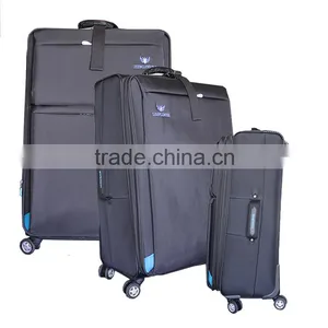 2016 Hot Selling Luggage Bag Nylon Fabric Soft Travel Luggage Bag Cases thumbnail-2