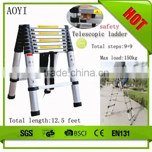 Easy to Extend and Fold 2.6m Telescopic Ladder Tank Ladders AY-ZJ2626 thumbnail-1