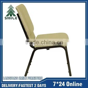 High Qaulity Stacking Metal Church Chair For Sale thumbnail-2