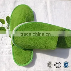 Wholesale Green Hotel Coral Fleece Winter Super Warm Slipper Bathroom Slippers thumbnail-2