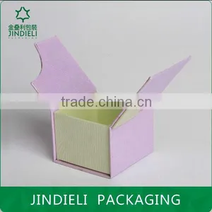Small Lovely Design Cardboard Jewelry Ring Box Packaging thumbnail-2