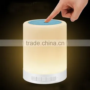 8W Magic Touch Lamp Rechargeable Funny Mini Hifi Portable Speaker thumbnail-4