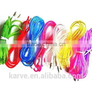 DC3.5 Transparent Cable Data Link Cable Laptop Data Cable Six Colors thumbnail-6